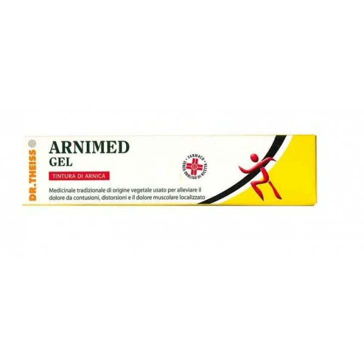 Dr Theiss Arnimed Gel Tintura di Arnica Contro Contusioni e Dolori Muscolari - Formato: 50 g