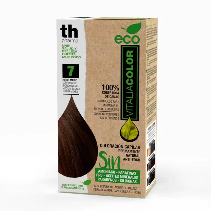 Th Pharma Eco Vitacolor Kit colorazione per capelli - Colore: 06 Biondo Scuro