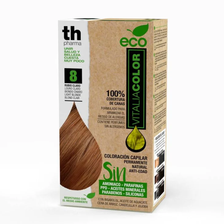 Th Pharma Eco Vitacolor Kit colorazione per capelli - Colore: 07 Biondo Medio