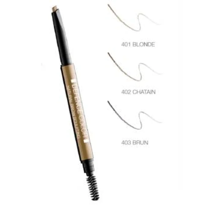 BioNike Defence Color Natural Brow Sculpting Matita per le sopracciglia - Colore: Castano