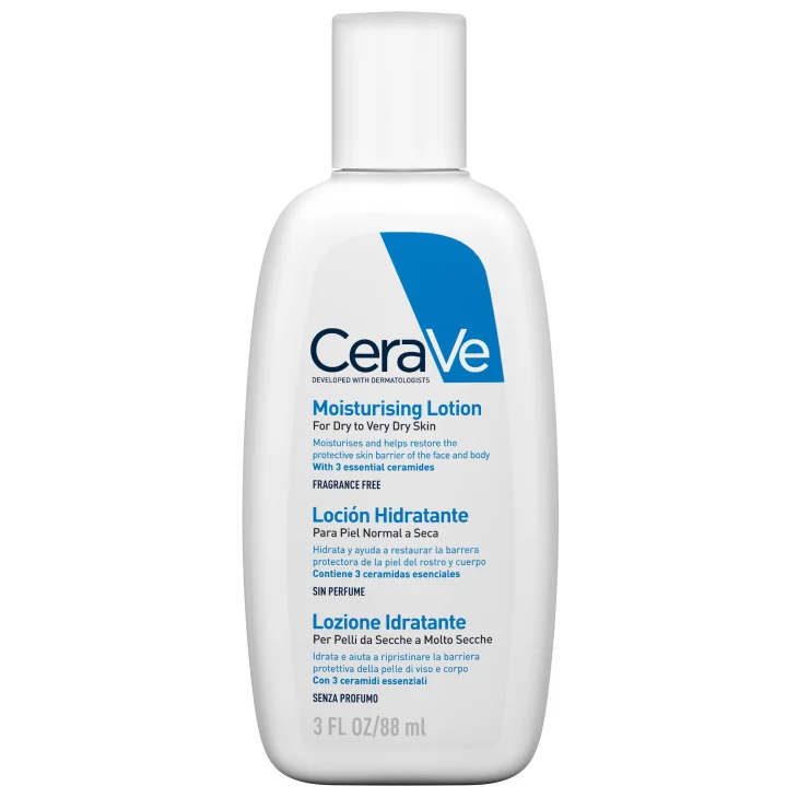 CeraVe Refill Lozione Idratante Corpo Per pelli da normali a secche per il corpo e il viso 88 ml