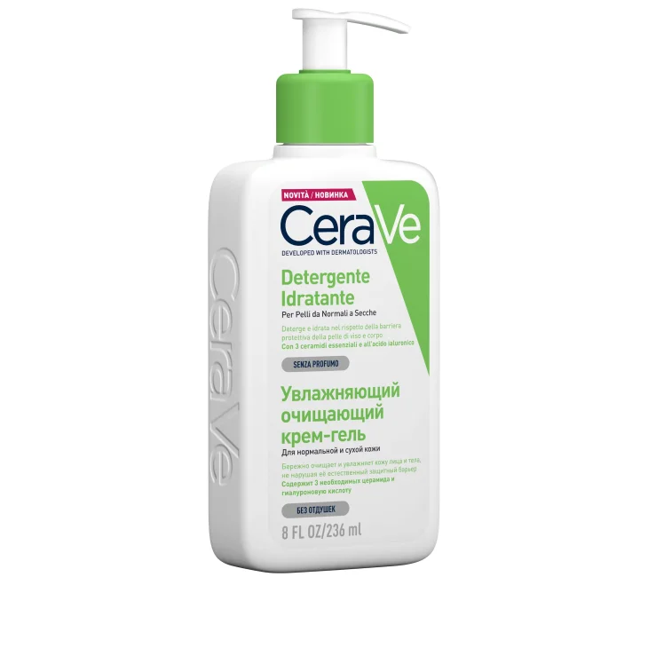 CeraVe Detergente Idratante Viso e Corpo - Formato: 236 ml