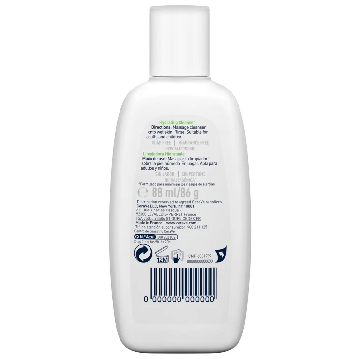CeraVe Detergente Idratante Viso e Corpo - Formato: 1 litro