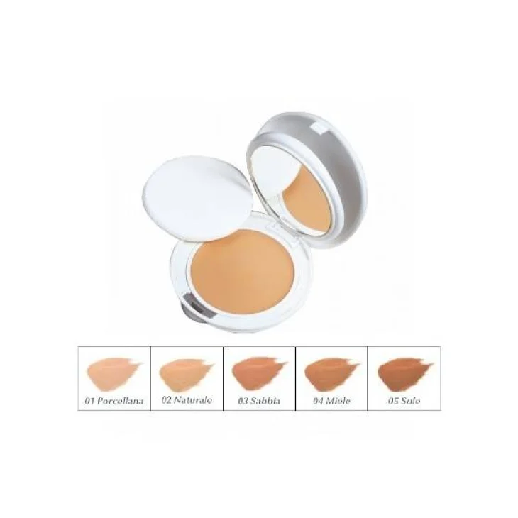 Av&egrave;ne Couvrance Crema Compatta Colorata Oil Free - Colore: Porcelan