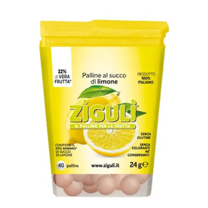 Zigulì Palline Al Succo Di Limone - Formato: 40 confettii Zigulì Palline Al Succo Di Limone - Formato: 40 confettii