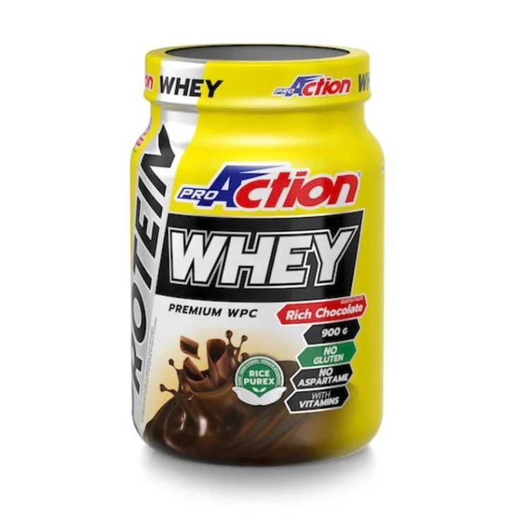 ProAction Protein Whey Integratore di proteine 900 g ProAction Protein Whey Integratore di proteine 900 g
