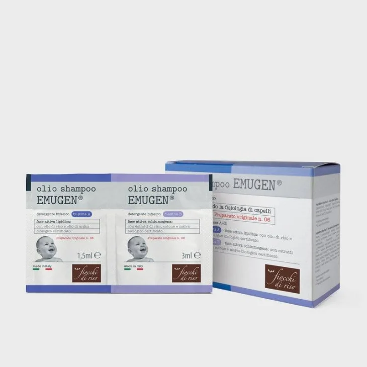 Fiocchi Di Riso Emugen Olio Shampoo 20 bustine Fiocchi Di Riso Emugen Olio Shampoo 20 bustine