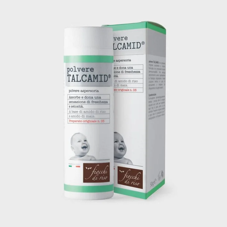 Fiocchi Di Riso Talcamid Polvere Aspersoria 50 g