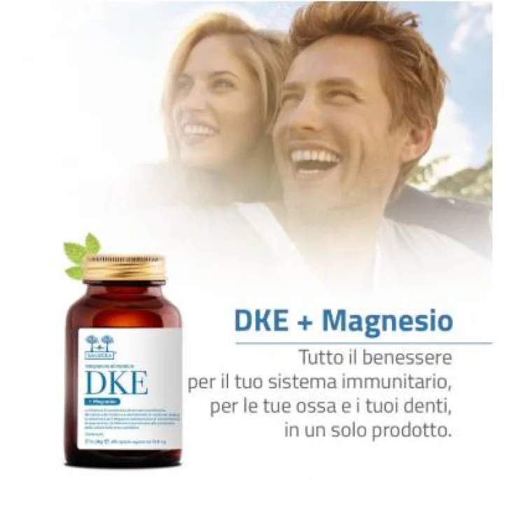 Salugea DKE Magnesio Integratore a base di Vitamine e Magnesio 60 Capsule Salugea DKE Magnesio Integratore a base di Vitamine e Magnesio 60 Capsule