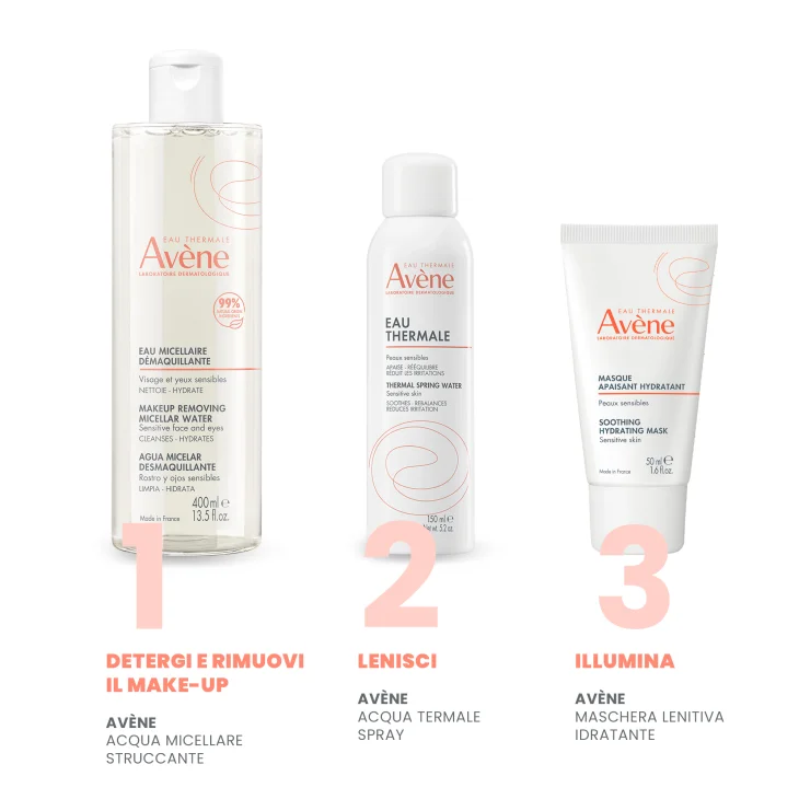 Av&egrave;ne Eau Thermale Acqua Termale Spray Lenitiva per Pelle Sensibile Allergica e Irritabile 300ml
