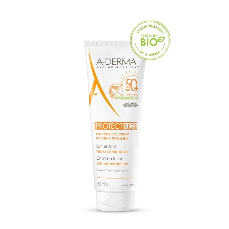 A-Derma Protect Kids Latte Solare Bambino Protezione Solare SPF 50+ A-Derma Protect Kids Latte Solare Bambino Protezione Solare SPF 50+