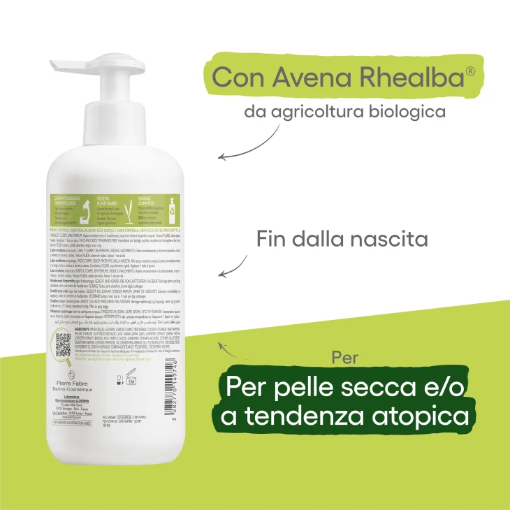 A-Derma Exomega Control Latte Emolliente Anti-Prurito 400 ml