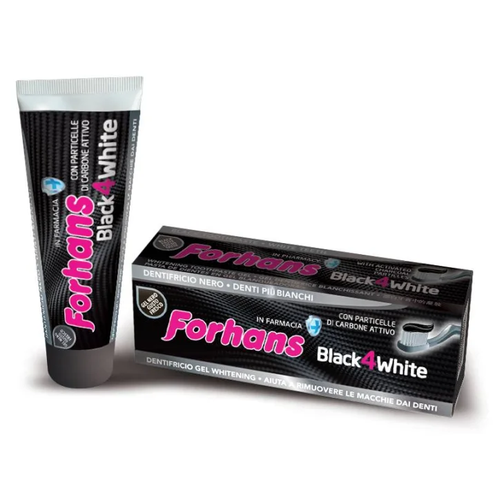 Forhans Black4White Dentifricio Forhans Black4White Dentifricio