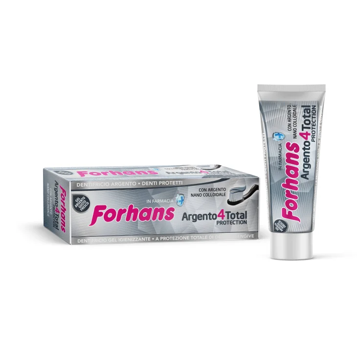 Forhans Silver4White Dentifricio 75 ml Forhans Silver4White Dentifricio 75 ml