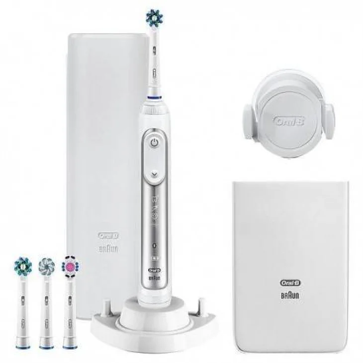Oral B Power Genius 8600 Silver Spazzolino Elettrico Oral B Power Genius 8600 Silver Spazzolino Elettrico
