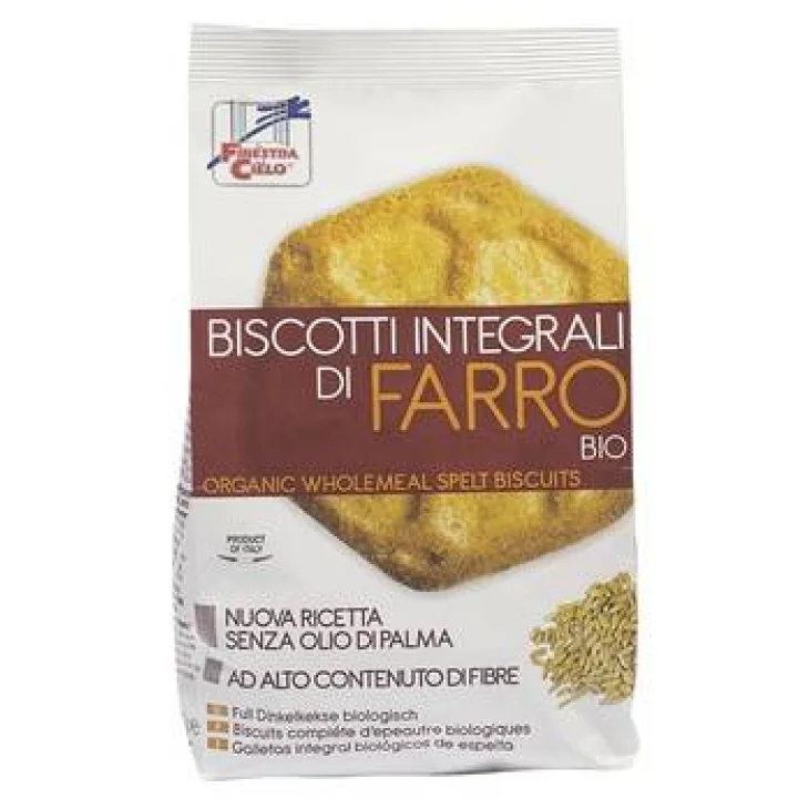 La Finestra sul Cielo Biscotti Integrali Farro Bio