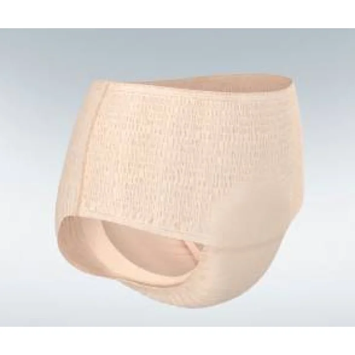 Tena Silhouette Plus High Waist Cr&egrave;me Mutandine Assorbenti per Incontinenza Misura L