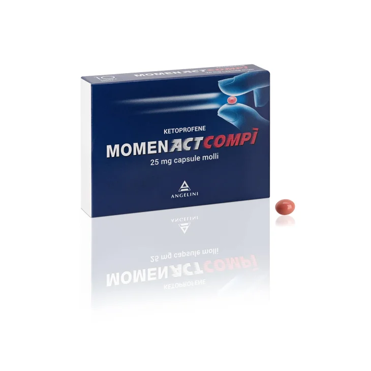 Momen Act Compì 25 MG Capsule Molli Momen Act Compì 25 MG Capsule Molli