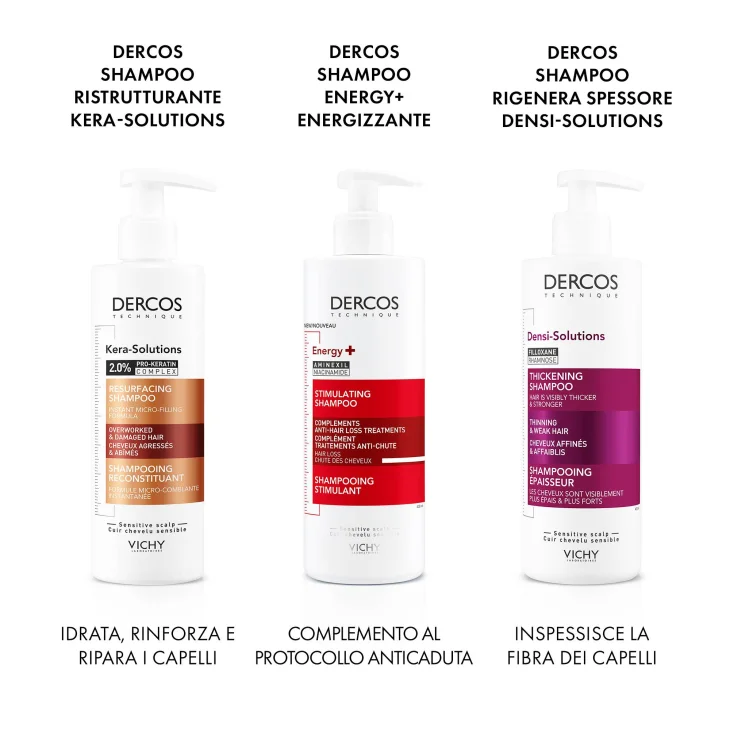 Vichy Dercos Dercos Neogenic Shampoo Energizzante Anticaduta 400 ml