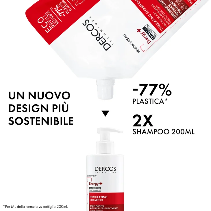 Vichy Dercos Dercos Neogenic Shampoo Energizzante Anticaduta 400 ml