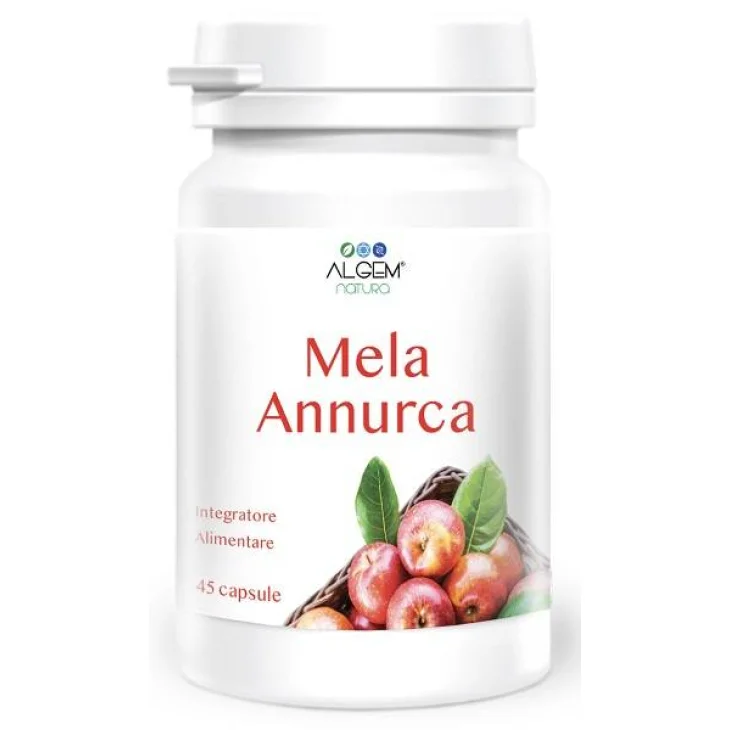 Algem Mela Annurca Integratore A Base Di Mela Annurca 45 capsule Algem Mela Annurca Integratore A Base Di Mela Annurca 45 capsule