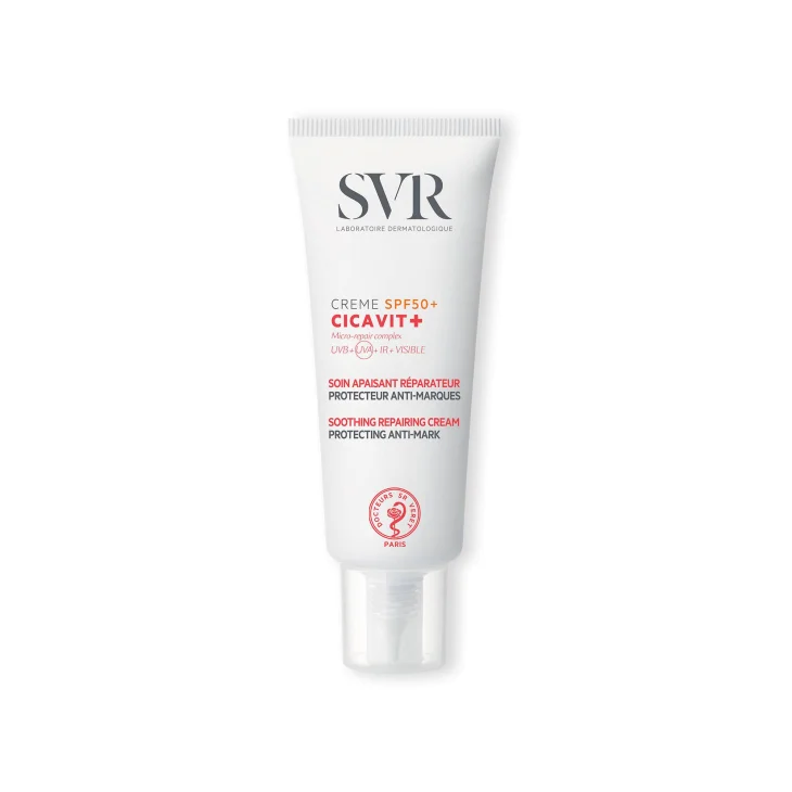 SVR Cicavit+ Crema Solare Viso Protezione Solare SPF 50+ SVR Cicavit+ Crema Solare Viso Protezione Solare SPF 50+