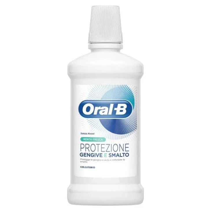 Oral-b Protezione Gengive E Smalto Collutorio Senza Alcol Menta Fresca 500 ml Oral-b Protezione Gengive E Smalto Collutorio Senza Alcol Menta Fresca 500 ml