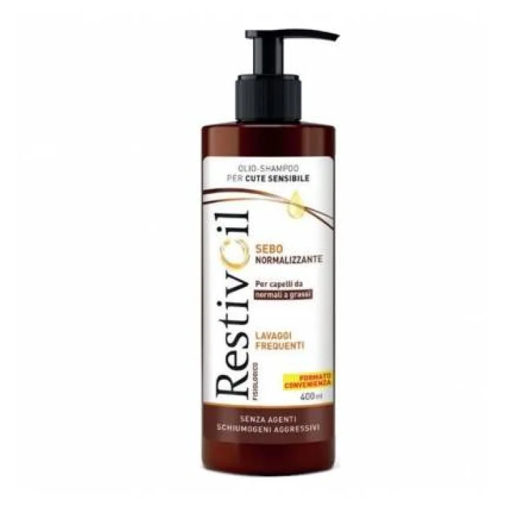 Restivoil Fisiologico Sebonormalizzante Shampoo Cute Sensibile 400 ml