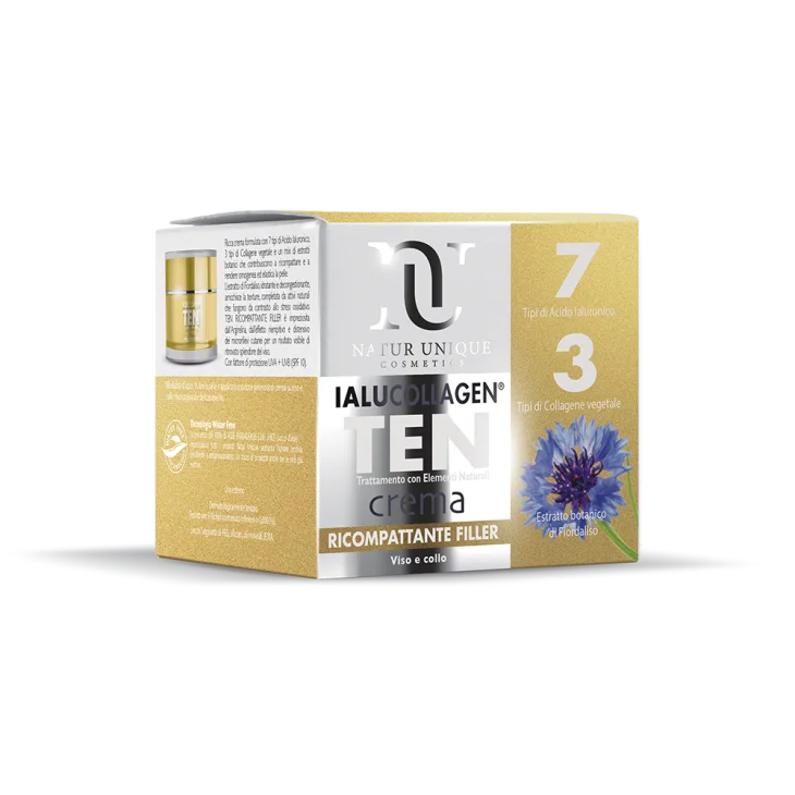 Natur Unique Ialucollagen Ten Crema Ricompattante Effetto Filler 50 ml Natur Unique Ialucollagen Ten Crema Ricompattante Effetto Filler 50 ml