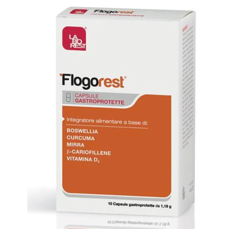Laborest Flogorest Integratore Boswellia e Curcuma Laborest Flogorest Integratore Boswellia e Curcuma