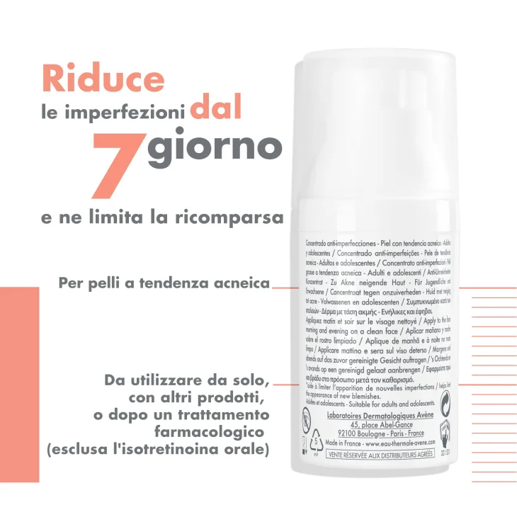 Avène Cleanance Comedomed Concentrato Anti-imperfezioni Viso 30 ml