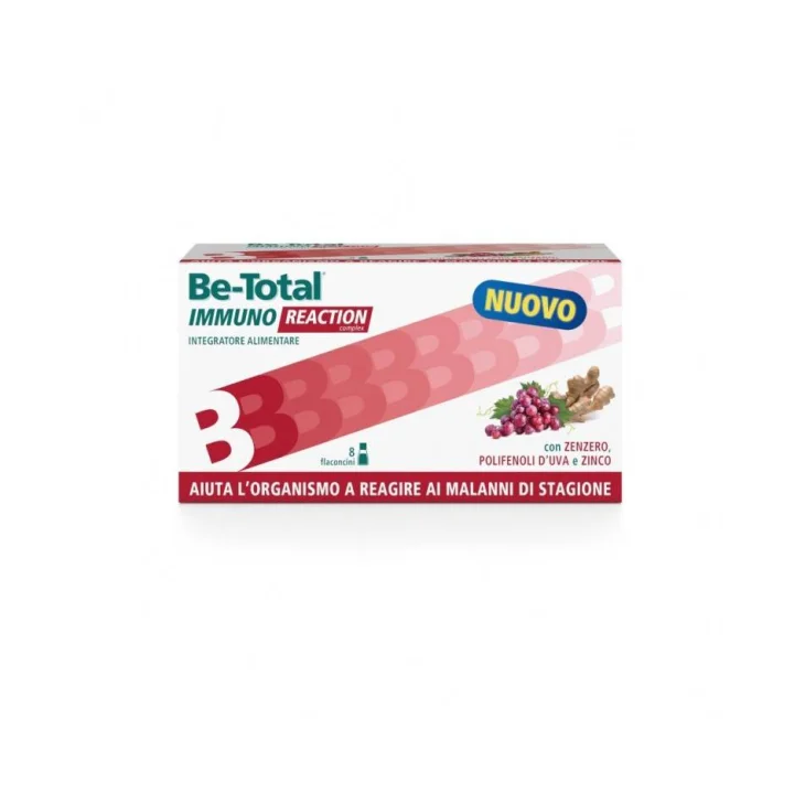 Be Total Immuno Reaction Integratore ricostituente 8 flaconcini