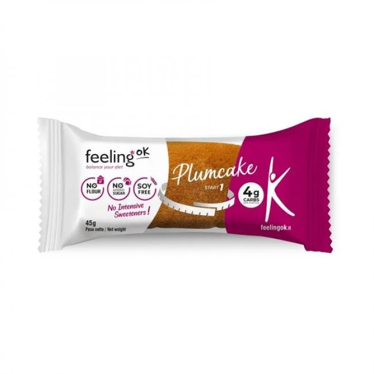 FeelingOk Start 1 Plum Cake Gusto Cacao 45g