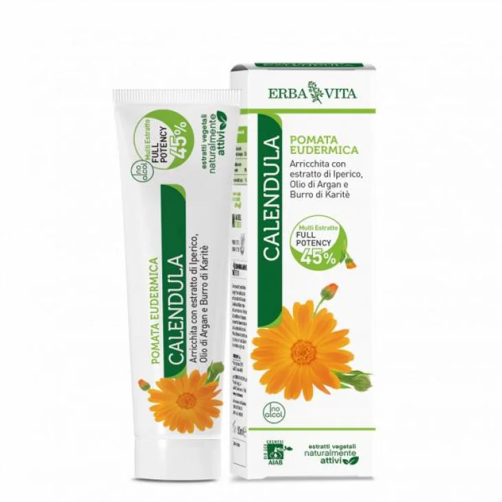 Erba Vita Pomata Eudermica Calendula Erba Vita Pomata Eudermica Calendula