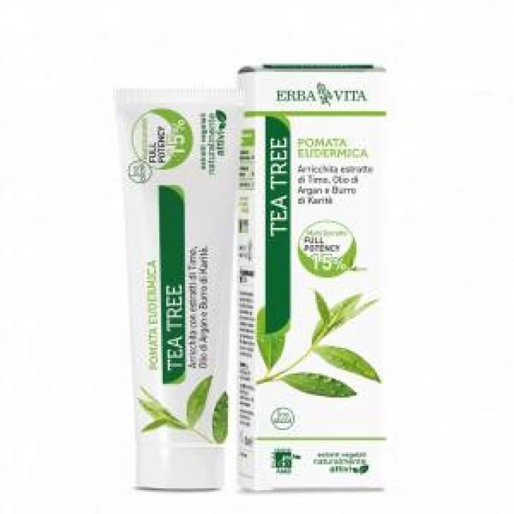 Erba Vita Pomata Eudermica Tea Tree Erba Vita Pomata Eudermica Tea Tree