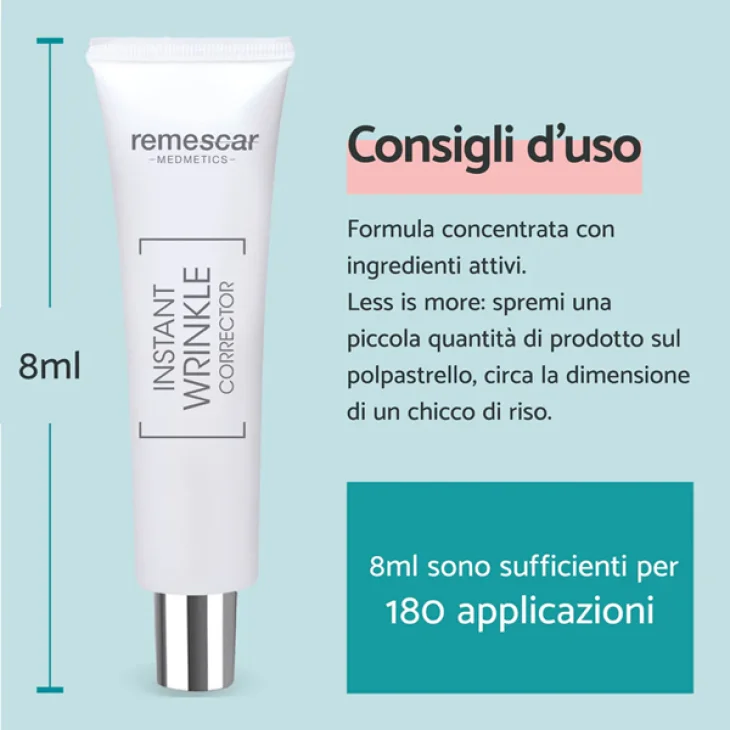 Remescar Correttore Rughe Istantaneo 8 ml 180 applicazioni Remescar Correttore Rughe Istantaneo 8 ml 180 applicazioni
