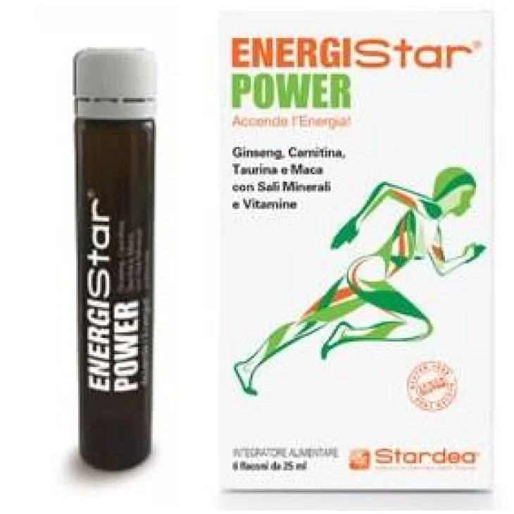 Stardea Energistar Power Integratore per sportivi 6 flaconcini x 25 ml Stardea Energistar Power Integratore per sportivi 6 flaconcini x 25 ml