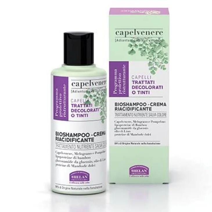 Helan Capelvenere Bio Shampoo Crema Riacidificante 200 ml Helan Capelvenere Bio Shampoo Crema Riacidificante 200 ml