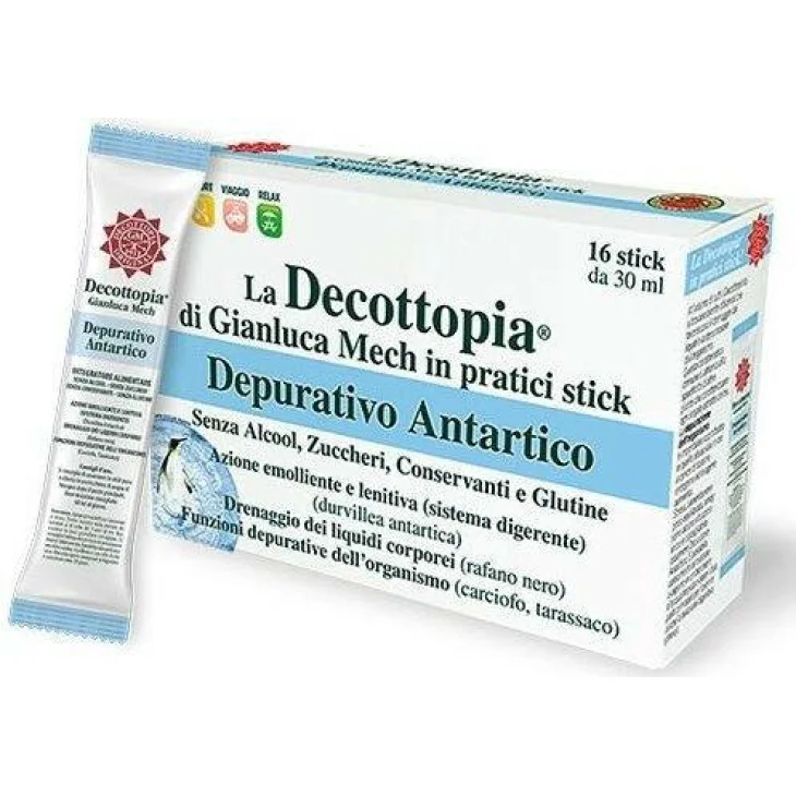 Tisanoreica Deco Pocket Depurativo Antartico 8x30 Ml Tisanoreica Deco Pocket Depurativo Antartico 8x30 Ml