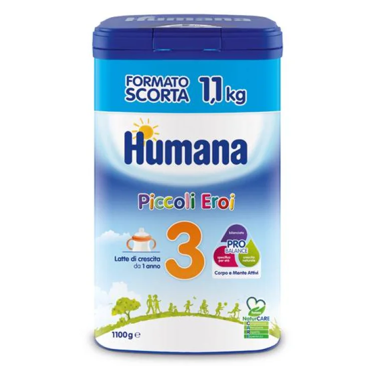 Humana 3 Natcare MP Latte in polvere 1100 g Humana 3 Natcare MP Latte in polvere 1100 g