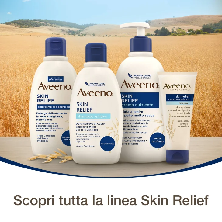 Aveeno Emulave Skin Relief Shampoo lenitivo per capelli delicati 300 ml