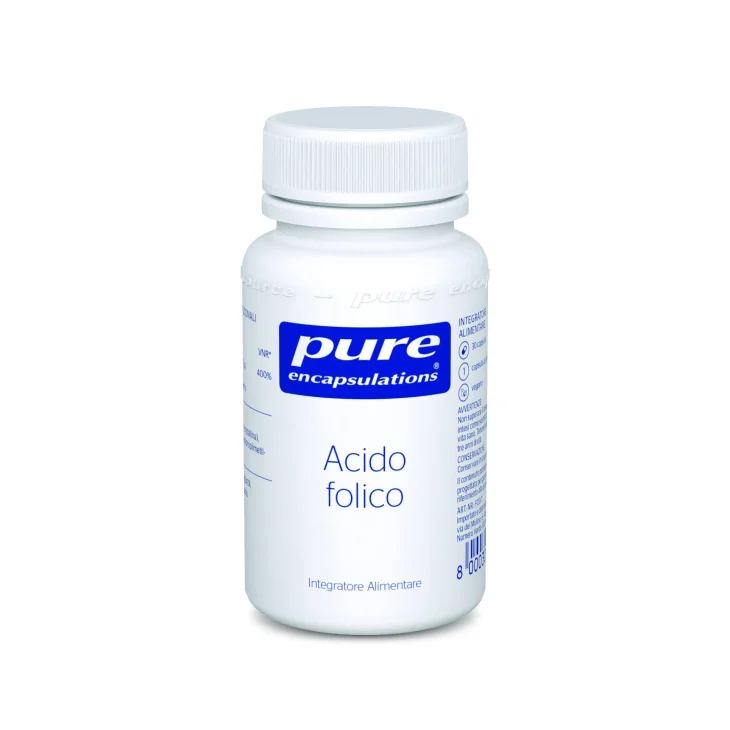 Nestlè Pure Encapsulations Acido Folico 30 Capsule Nestlè Pure Encapsulations Acido Folico 30 Capsule