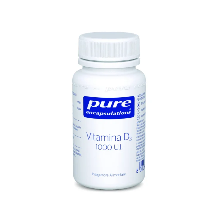 Pure Encapsulations Vitamina D3 Benessere Articolazioni 30 Capsule