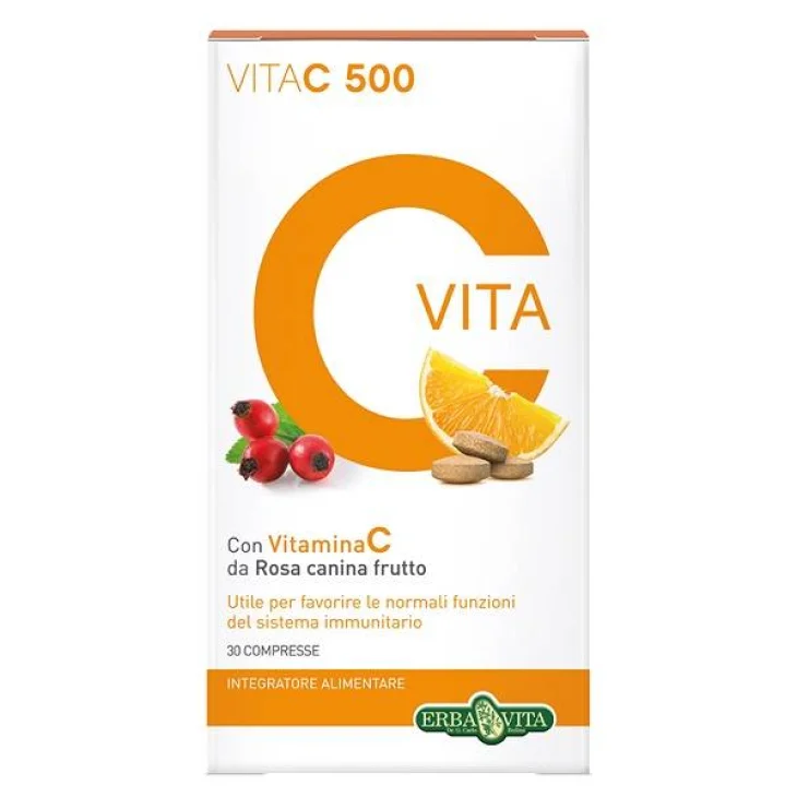 Erba Vita Vita C 500 Difese Immunitarie Erba Vita Vita C 500 Difese Immunitarie