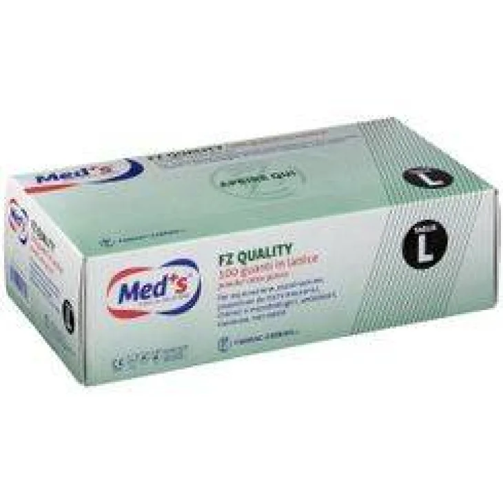 Med's FZ Quality 100 Guanti In Lattice Taglia L Med's FZ Quality 100 Guanti In Lattice Taglia L