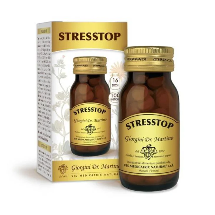 Dr Giorgini Stress Stop Integratore Benessere Mentale 100 Pastiglie Dr Giorgini Stress Stop Integratore Benessere Mentale 100 Pastiglie
