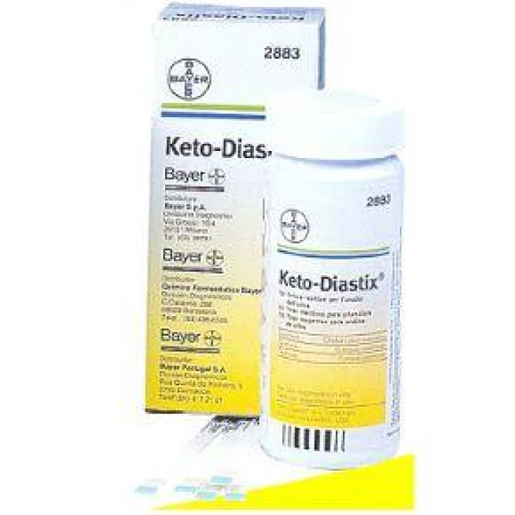 Keto Diastix Test Glicosuria e Chetonuria Keto Diastix Test Glicosuria e Chetonuria