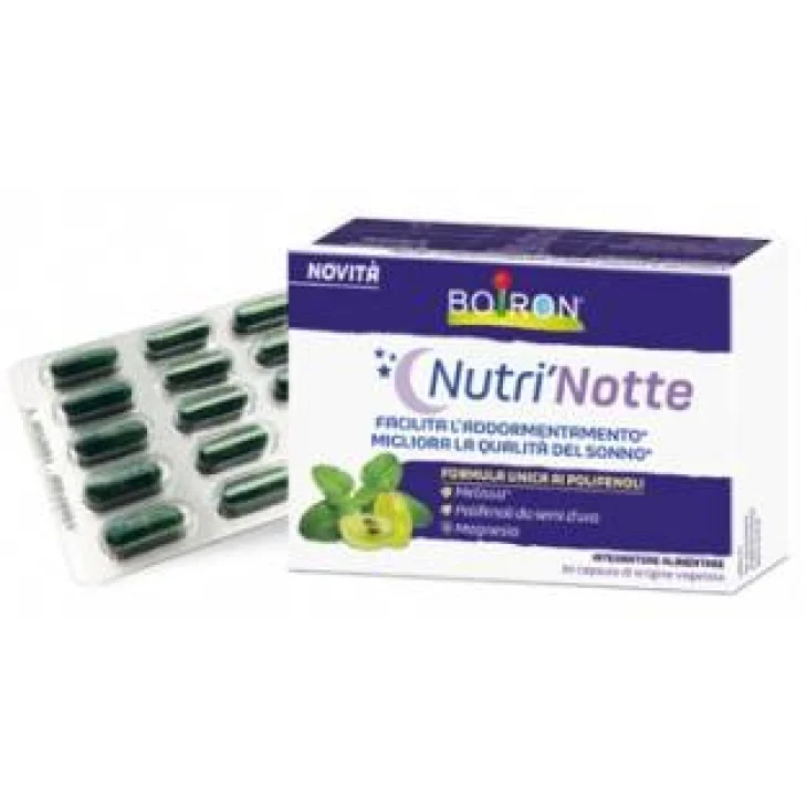 Boiron Nutrì Notte Integratore per Favorire il Riposo Notturno 30 capsule Boiron Nutrì Notte Integratore per Favorire il Riposo Notturno 30 capsule