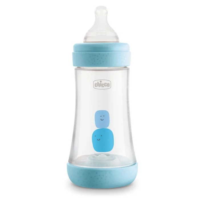 Chicco Perfect Biberon Biofunzionale Flusso Medio Boy 240 ml Chicco Perfect Biberon Biofunzionale Flusso Medio Boy 240 ml