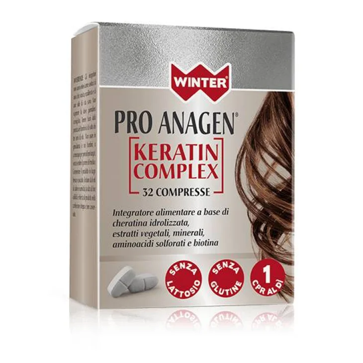 Winter Pro Anagen Keratin Integratore Capelli pi&ugrave; Forti 32 compresse